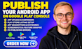 upload and publish your android app on google play console