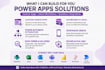 build a custom business app with power apps