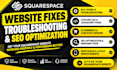 fix squarespace website issue update squarespace ecommerce seo edit fix bugs