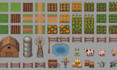 create 2d topdown pixel art tileset, tilemap rpg game assets unity game assets