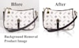 cut out image,background removal and white bg and cropping