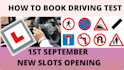 build UK dvsa driving test, bbdc, stubhub, queue it and reservation bots