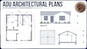 design adu plans, floor plans and permit drawings for construction