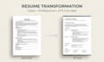 write and design an ats friendly resume CV cover letter and linkedin