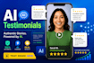 develop ai user generated content video testimonials