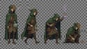 create pixel art character sprites, 2d sprites sheets, rpg sprites and game art