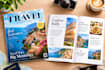 design a professional magazine layout in adobe indesign