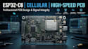 design esp32 c6, cellular and high speed pcb layout