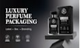 do perfume packaging, label design, 3d box mockup