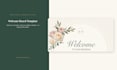 design a custom wedding welcome board