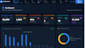 develop a responsive web app with rest API and database