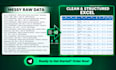 do fastest bulk data entry, copy paste, pdf to excel