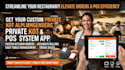 develop a custom restaurant kot pos billing system app