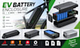 create ev battery enclosure cad, e bike battery housing, bms box design