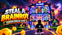 create a roblox steal a brainrot game with custom systems