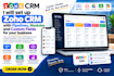 build zoho CRM workflow rules, blueprints and email automation