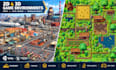 create 2d 3d game environment, game maps, unity, unreal, props and modular kits