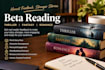 do beta reading, thriller beta reader, beta reader fantasy, romance beta reader