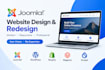 joomla business website design joomla redesign joomla website development expert