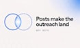 run linkedin outreach and founder content