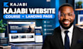 be your kajabi website design, kajabi online course, kajabi landing page expert