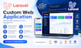 develop a laravel web application and dashboard