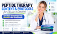 write peptide therapy content and protocols for clinics and coaches