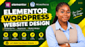 elementor, wordpress website with elementor pro, elementor website design