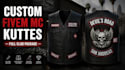 create a complete custom fivem mc kutte package for your club