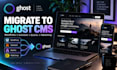 build ghost cms website, customize ghost theme, newsletter and migration