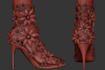 do 3d high heel modeling, shoe design and heel animation