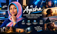 create 4k ai music video, hiphop, rap, rnb, music video with singing lip sync