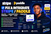 fix stripe paddle billing integration subscriptions webhooks checkout api saas