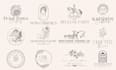 create custom hand drawn boho style vintage logo design