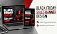 design high converting black friday sales banners and graphics