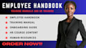 create sop documentation, work instructions, operation manuals and HR policies