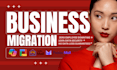 email migration google workspace microsoft office 365 zoho proton tuta fastmail