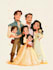 design a disney cartoon illustration