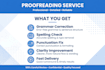check spelling grammer and proofread your document