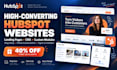 build hubspot website landing page cms and custom modules hubspot blog, develop