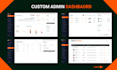 build custom ecommerce web app with payment and admin dashboard
