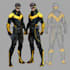 do a superhero comic illustration