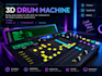 create an interactive 3d websites experience with three en blender