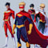 make concept art superhero character comic style