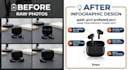 design amazon product infographic images