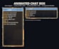 design a cozy retro animated twitch chat box overlay and webcam frame