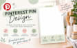 design professional pinterest pins in canva