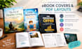 design a professional ebook, ebook cover and PDF layout