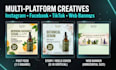 design e commerce ads and social media posts