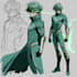 superhero comic book art and illustration